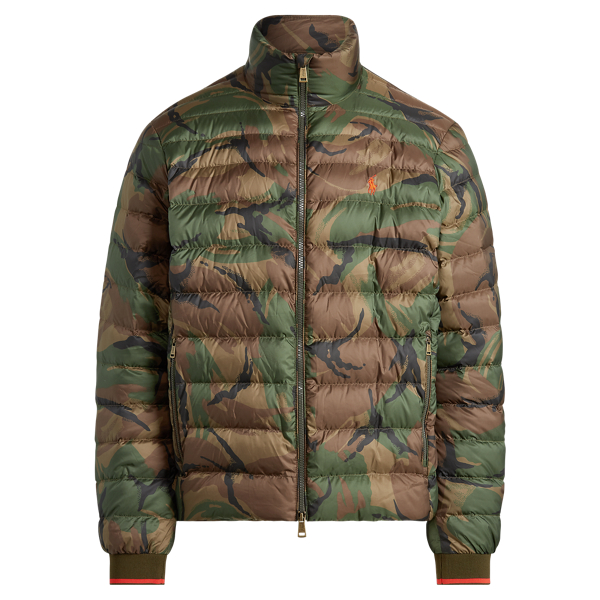Packable Camo Down Jacket for Men Ralph Lauren IL