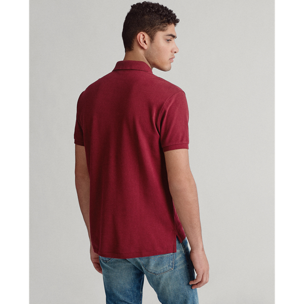 Classic Wine Classic Fit Bear Mesh Polo Big & Tall 5
