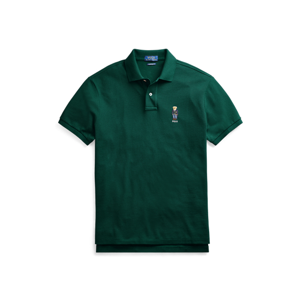 Classic Fit Bear Mesh Polo Big & Tall em 1