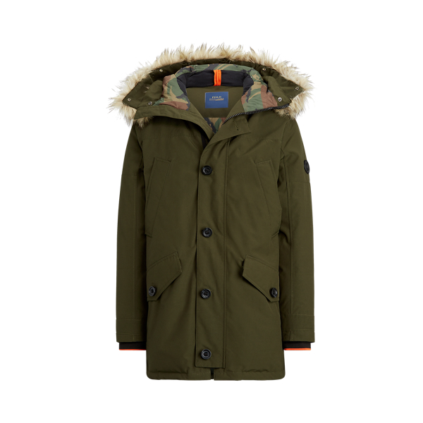 Faux Fur Trim Down Parka