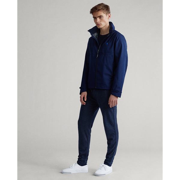 Cruise Navy Twill Hooded Jacket Big & Tall 4