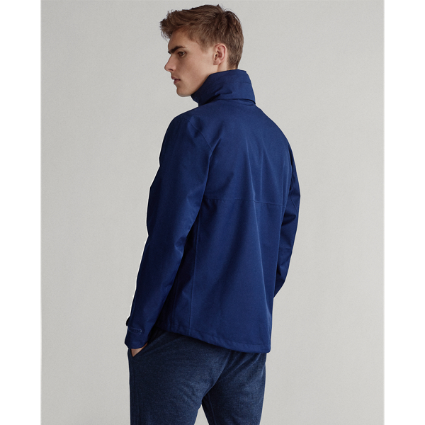 Cruise Navy Twill Hooded Jacket Big & Tall 5