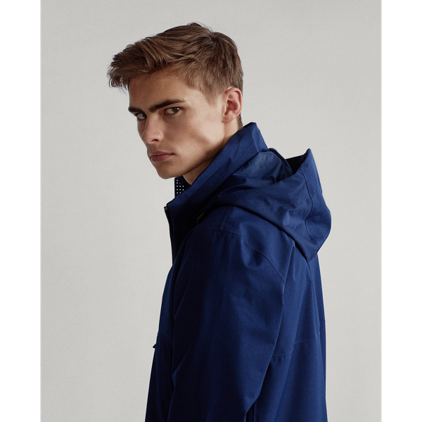 Cruise Navy Twill Hooded Jacket Big & Tall 6