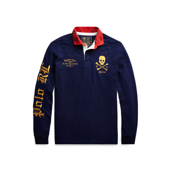 Ralph lauren skull shirt clearance