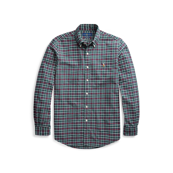 Classic Fit Plaid Oxford Shirt Big & Tall 1