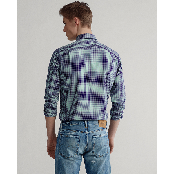 Violet/Fern Multi Classic Fit Plaid Twill Shirt Big & Tall 4