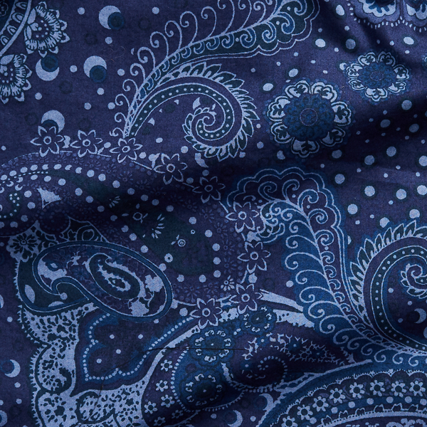 Inky Paisley Classic Fit Paisley Shirt Big & Tall 7