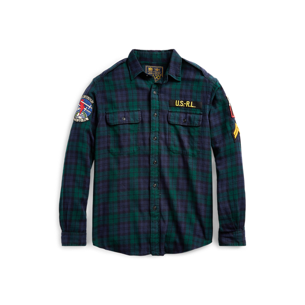 Classic Fit Plaid Workshirt Big & Tall 1