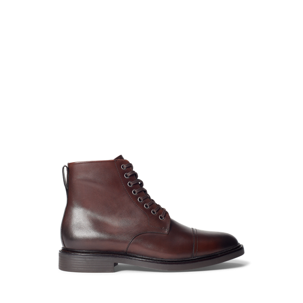 Asher Leather Cap-Toe Boot Polo Ralph Lauren 1