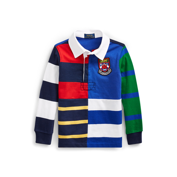 Striped Cotton Jersey Rugby