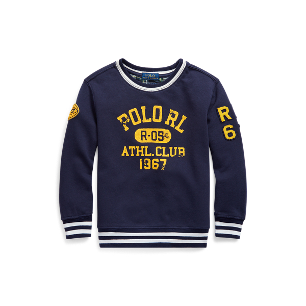 Cotton French Terry Sweatshirt Boys 2-7 1