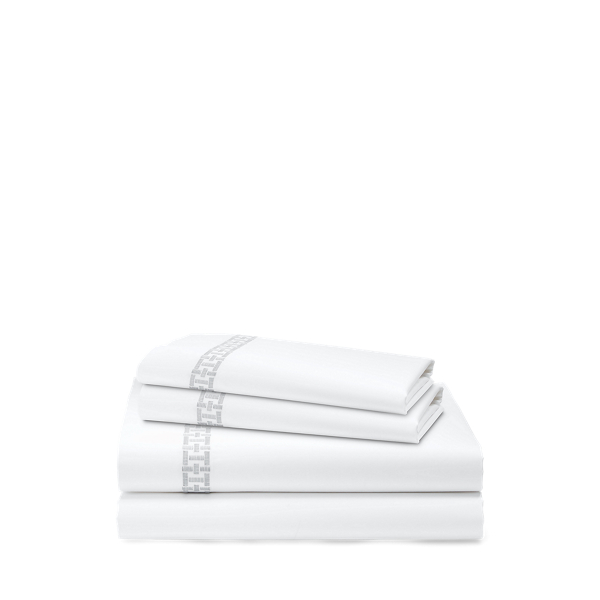 Lauren Home Spencer Embroidery Sheet Set 1