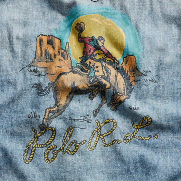 Beckson Repaired Limited-Edition Western Shirt Polo Ralph Lauren 8