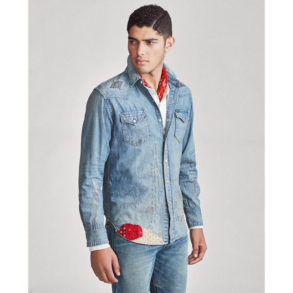 Beckson Repaired Limited-Edition Western Shirt Polo Ralph Lauren 4