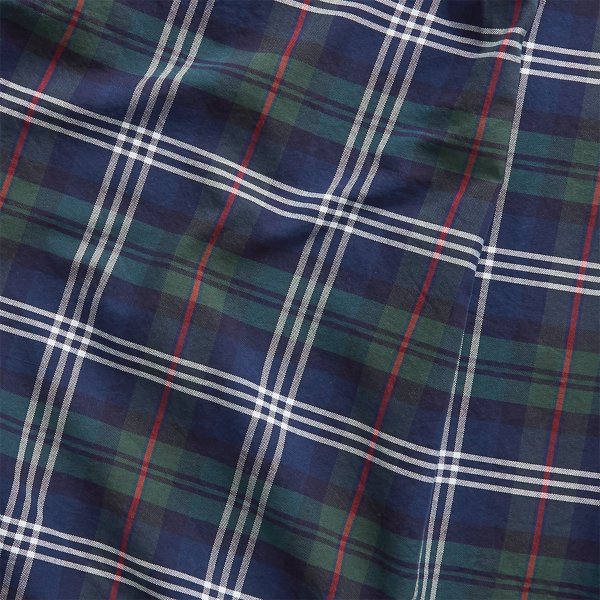 Chemise Oxford &eacute;cossaise classique Big & Tall en Vert chasseur/Marine multi 7