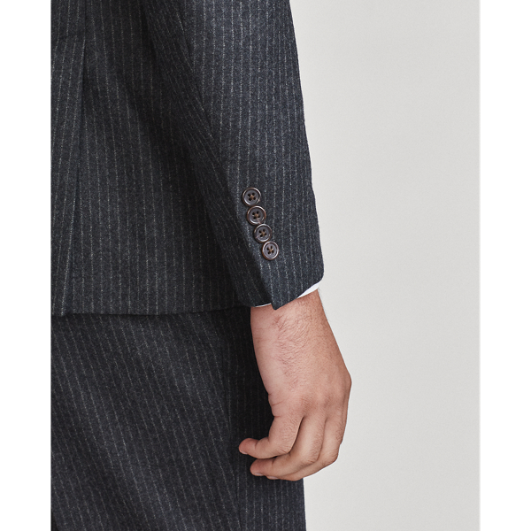 Charcoal Polo Striped Flannel Suit Polo Ralph Lauren 8