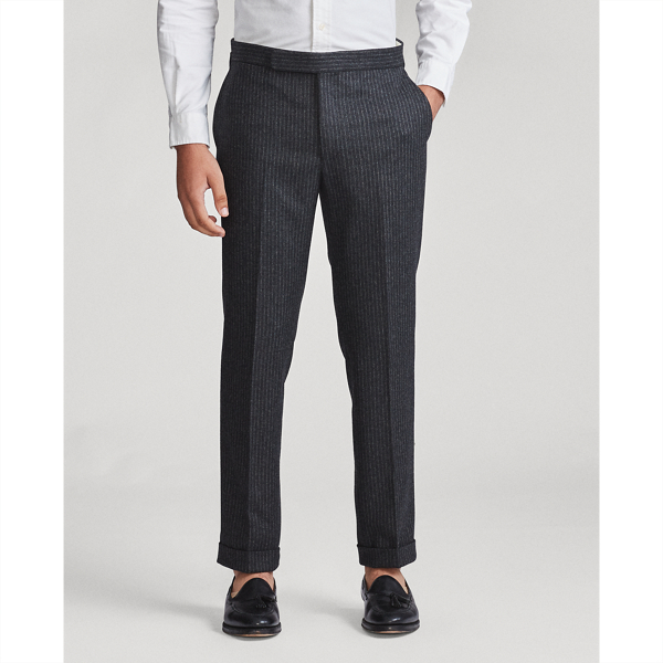 Charcoal Polo Striped Flannel Suit Polo Ralph Lauren 9