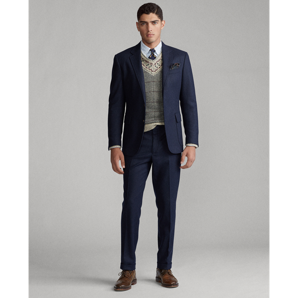 Navy Polo Stretch Flannel Suit Polo Ralph Lauren 4