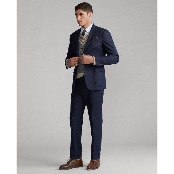 Navy Polo Stretch Flannel Suit Polo Ralph Lauren 5