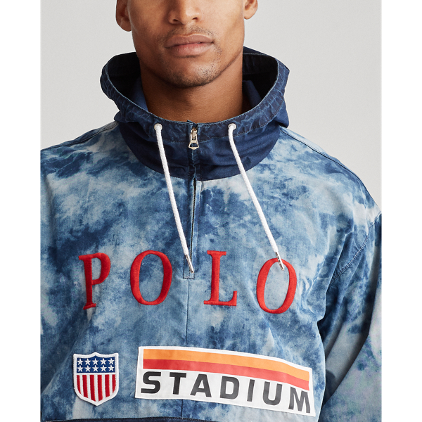 Indigo Stadium Popover Jacket