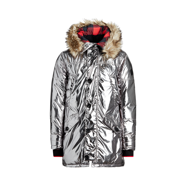 Faux-Fur-Trim Down Parka Polo Ralph Lauren 1