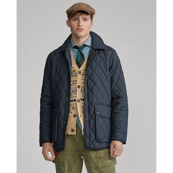 The Iconic Quilted Car Coat for Men Ralph Lauren GP