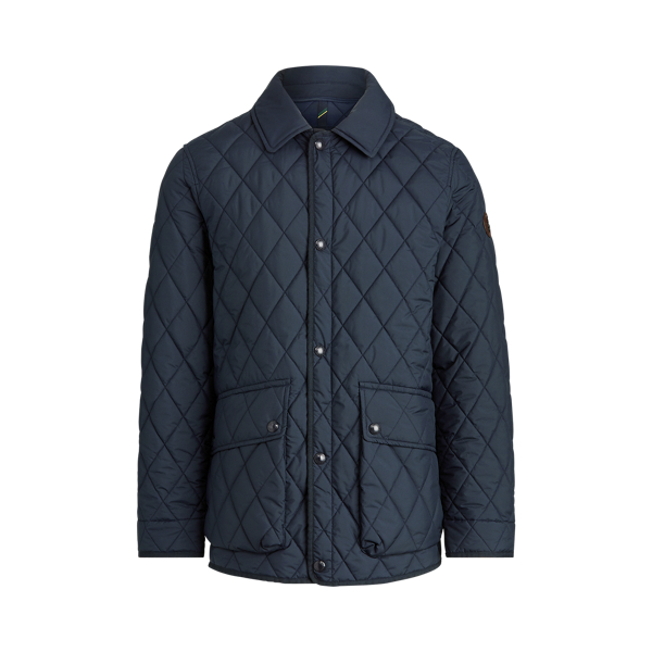 Polo iconic quilted car coat on sale