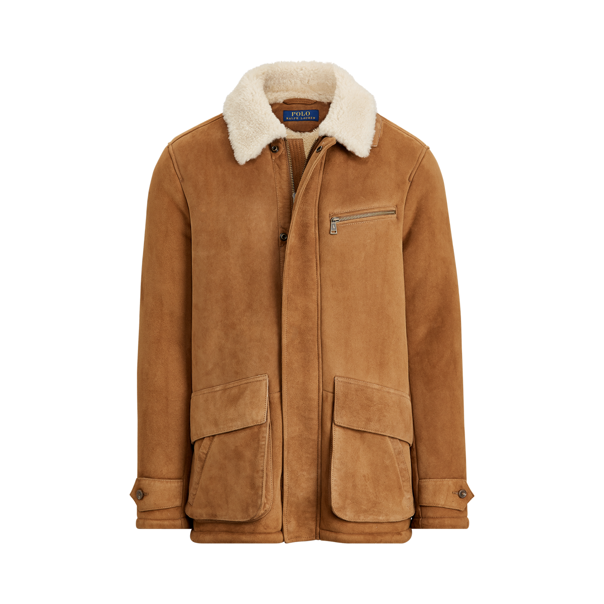 Men s Shearling Car Coat Ralph Lauren