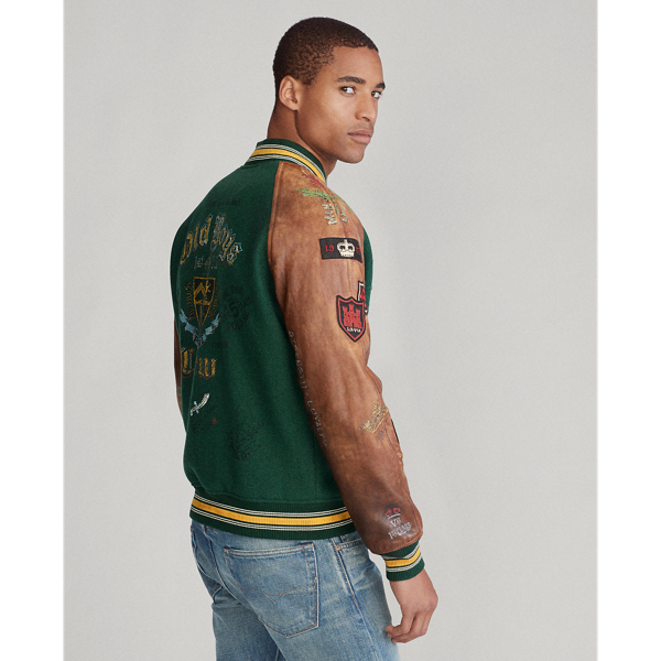 Varsity Inspired Jacket for Men Ralph Lauren IN