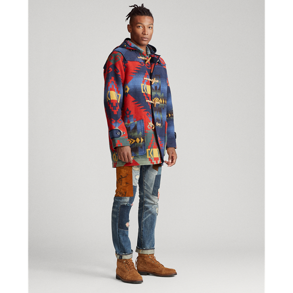 Santa Fe Multi Southwestern Toggle Coat Polo Ralph Lauren 4
