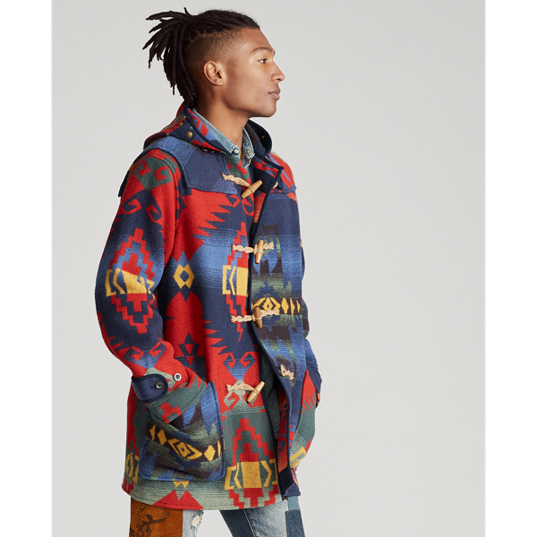 Santa Fe Multi Southwestern Toggle Coat Polo Ralph Lauren 5