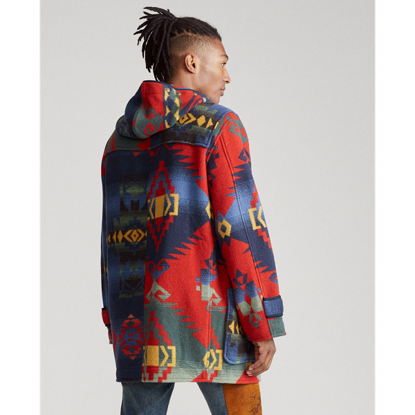 Santa Fe Multi Southwestern Toggle Coat Polo Ralph Lauren 6