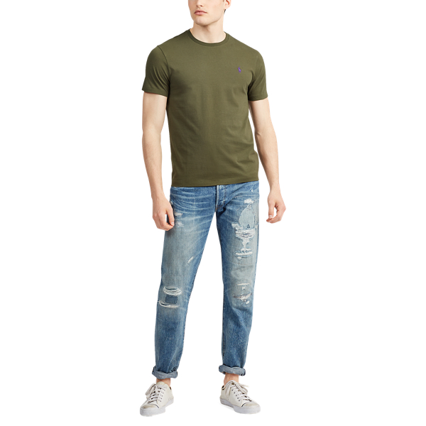 Estate Olive Classic Fit Crewneck T-Shirt Big & Tall 2