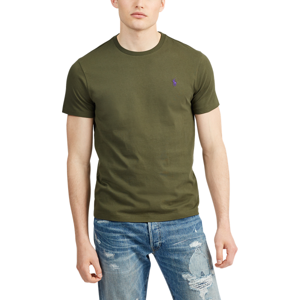 Estate Olive Classic Fit Crewneck T-Shirt Big & Tall 3