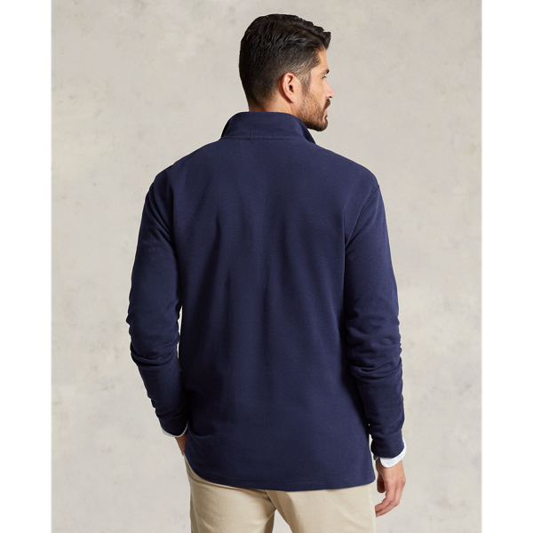 Polo estate rib half zip best sale