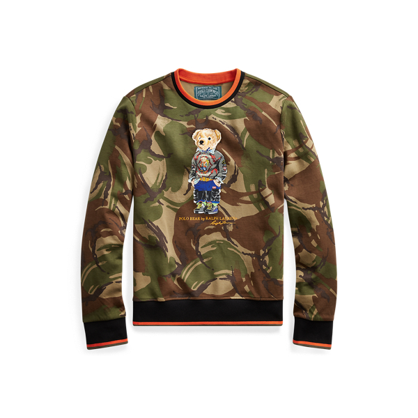 Polo Bear Camo Sweatshirt Big & Tall 1