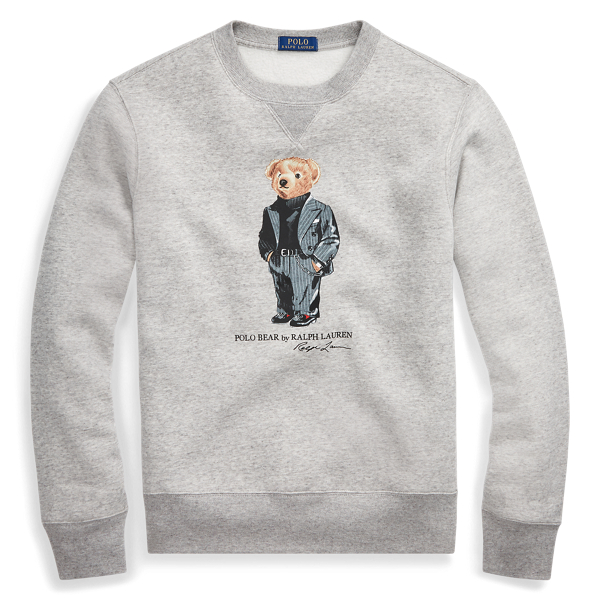 Suit Bear Fleece Sweatshirt Big & Tall em 1