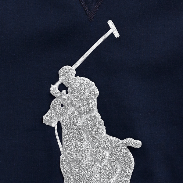 Aviator Navy Big Pony Sweatshirt Big & Tall 6