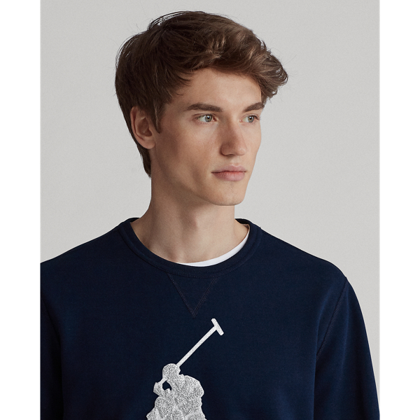 Aviator Navy Big Pony Sweatshirt Big & Tall 5