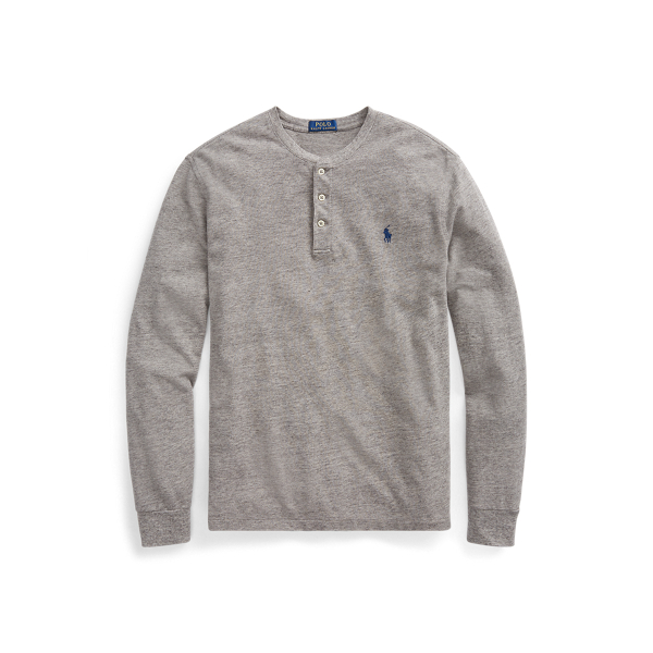 Featherweight Mesh Henley for Men Ralph Lauren IE