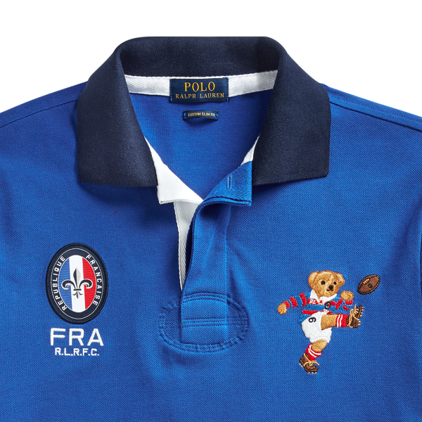 Polo by RalphLauren ポロシャツフランス国旗　背番号2番 Polo by RalphLauren ポロシャツフランス国旗 背番号2番 - メルカリ