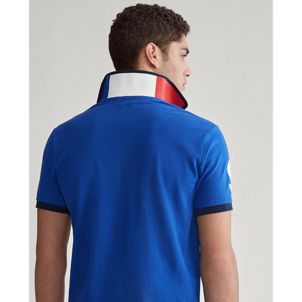 Polo by RalphLauren ポロシャツフランス国旗　背番号2番 Polo by RalphLauren ポロシャツフランス国旗 背番号2番 - メルカリ