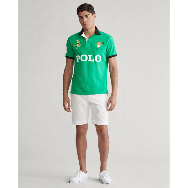 Das Polohemd Ireland Polo Ralph Lauren in Stielgr&uuml;n 3