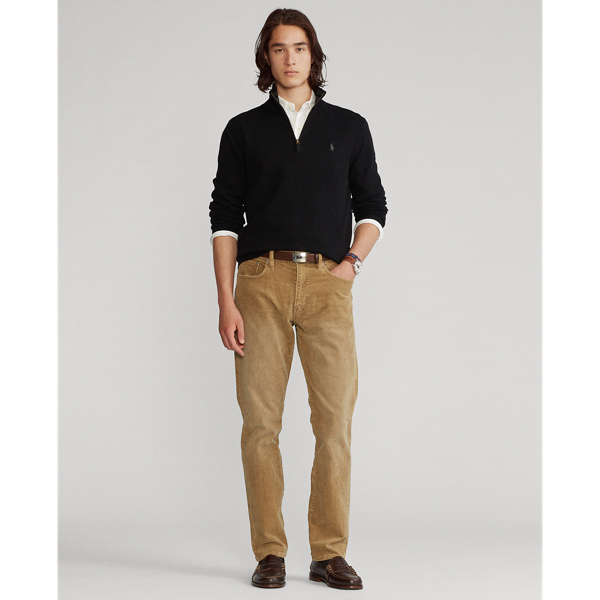 Black Wool-Cashmere Quarter-Zip Jumper Polo Ralph Lauren 4