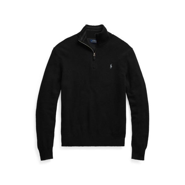 Maglia in lana e cashmere con cerniera