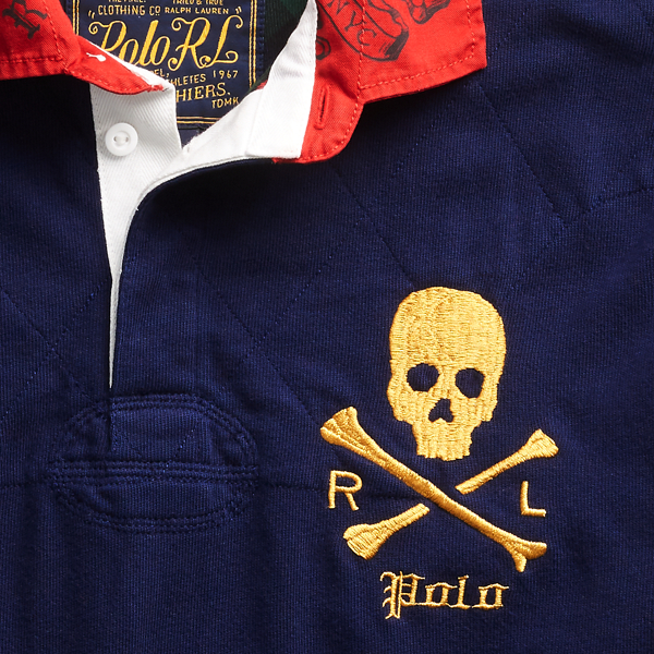 Cruise Navy Classic Fit Rugby Shirt Polo Ralph Lauren 6