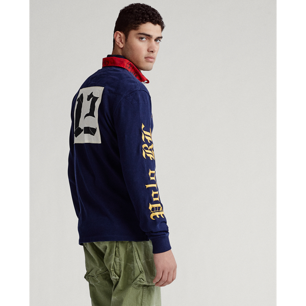Cruise Navy Classic Fit Rugby Shirt Polo Ralph Lauren 4