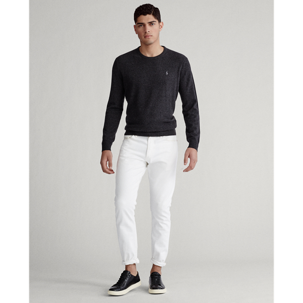 Waschbarer Pullover aus Kaschmir Polo Ralph Lauren in Dunkelgranit meliert 3