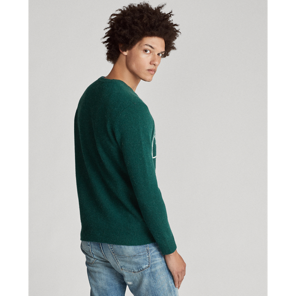 Forest/Cream Polo Country Wool Jumper Polo Ralph Lauren 4