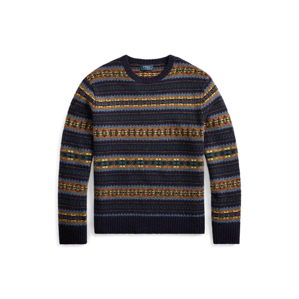 Pull Fair Isle en laine
